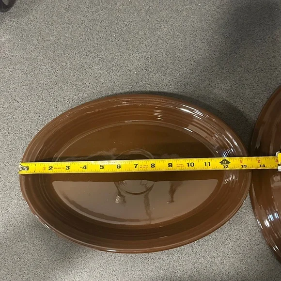 Fiestaware Brown Oval Platters - Picture 7 of 7